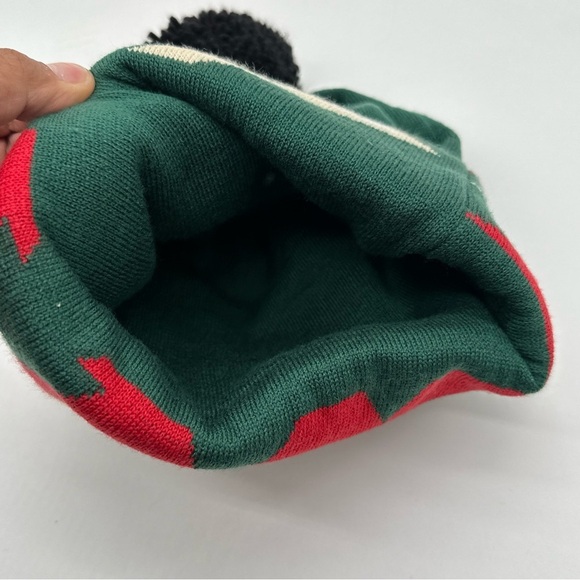 MINNESOTA WILD 2016 NHL STADIUM SERIES REEBOK CUFFED POM KNIT HAT TOQUE - Picture 5 of 8